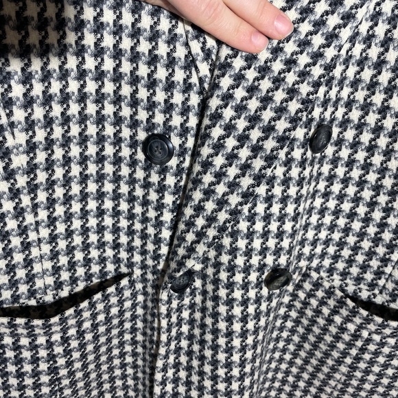 VINTAGE Pendleton Houndstooth Blazer 100% Wool Perfect Condition - Picture 3 of 7